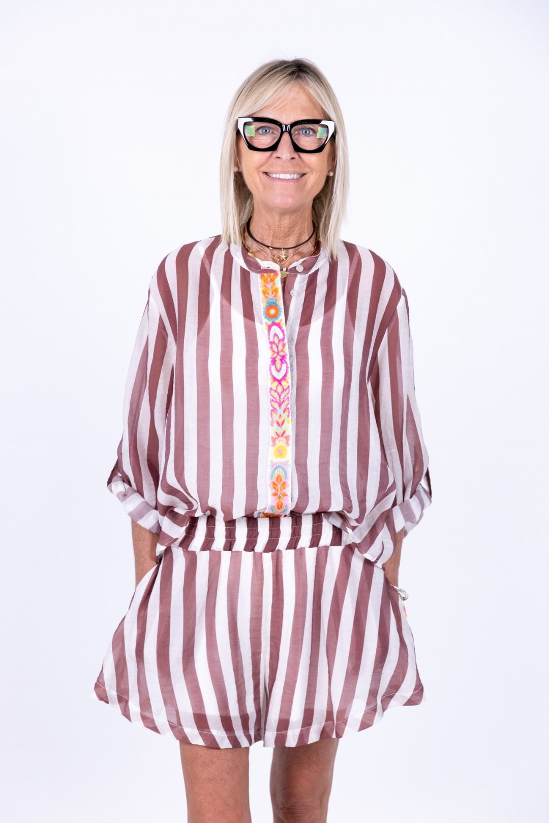 Tensione in - Camicia cotone