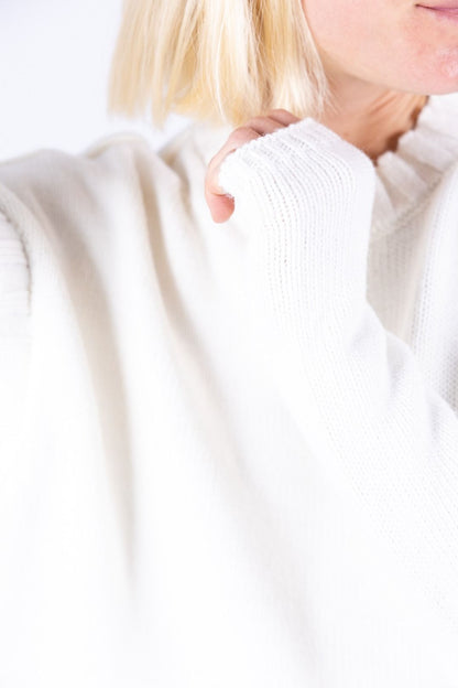 Tensione in - Gilet stondato con manicotti