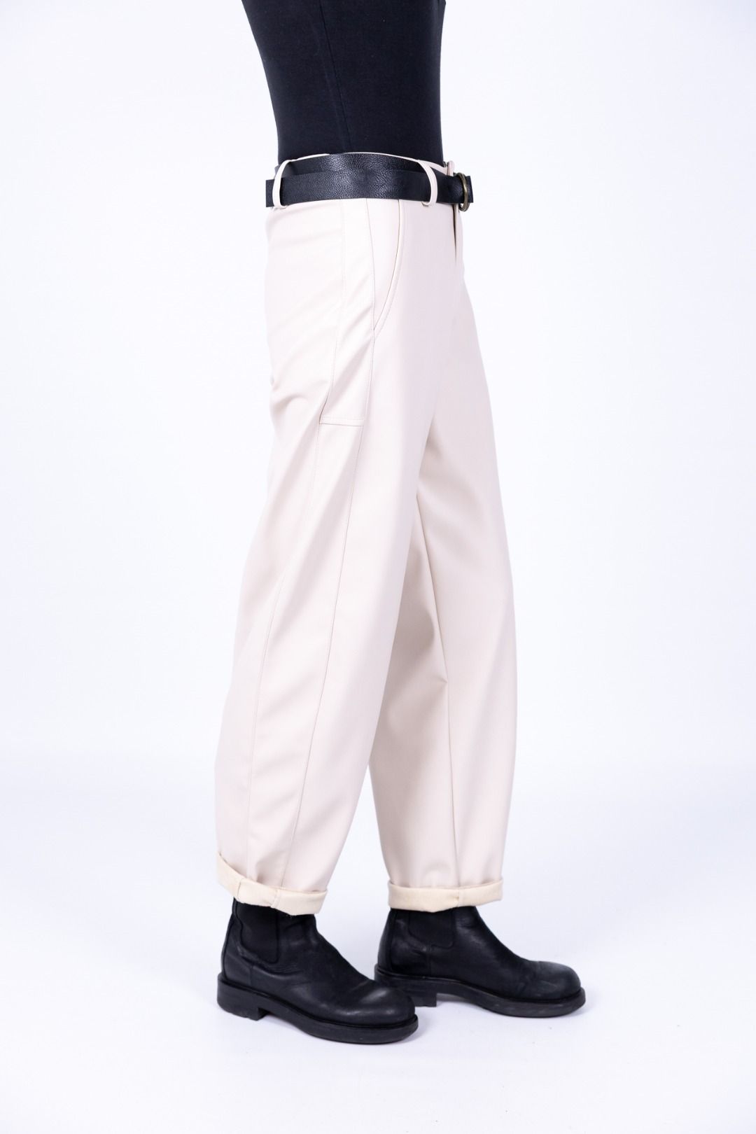 Le Streghe - Pantalone ecopelle