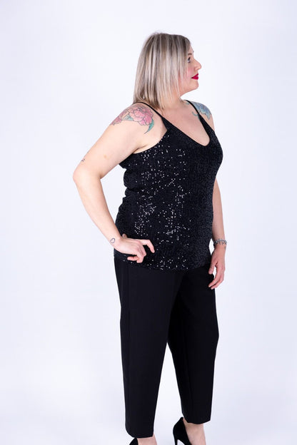 Susy Star - Top paillettes