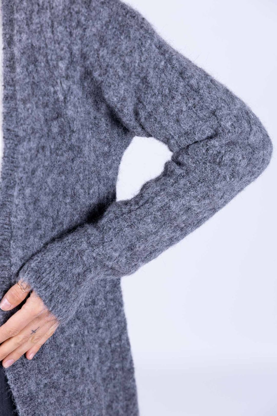 Susy Mix - Cardigan con treccia