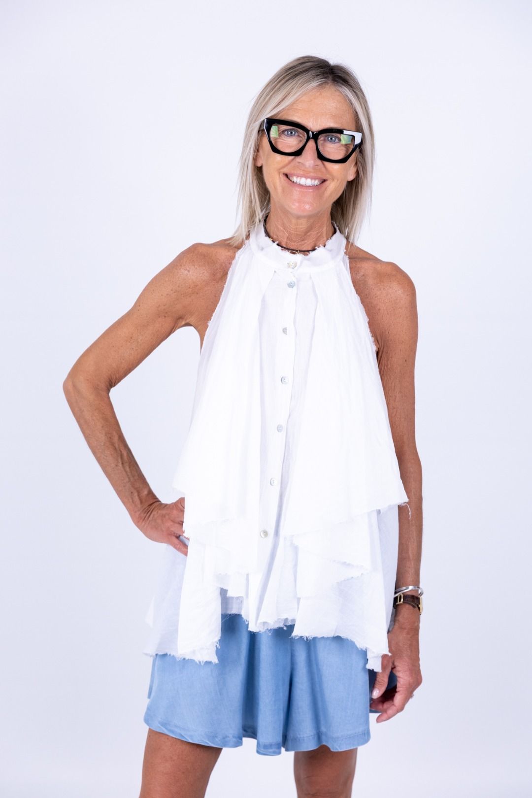 Tensione In - Top camicia gale
