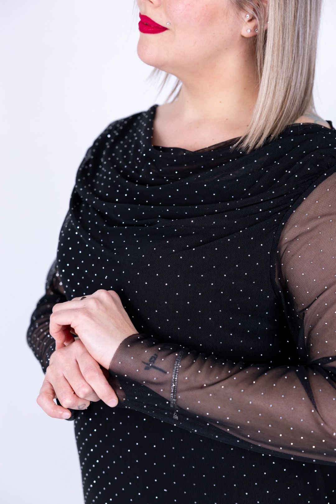 Susy Star - Abito tulle c/brillantini