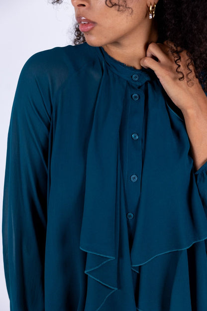 HaveOne - Camicia con gale