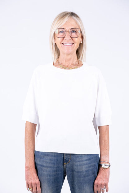 Novepuntouno - Maglia girocollo manica 3/4