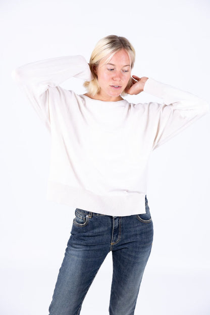 Ragno - Maglia viscosa collo barchetta