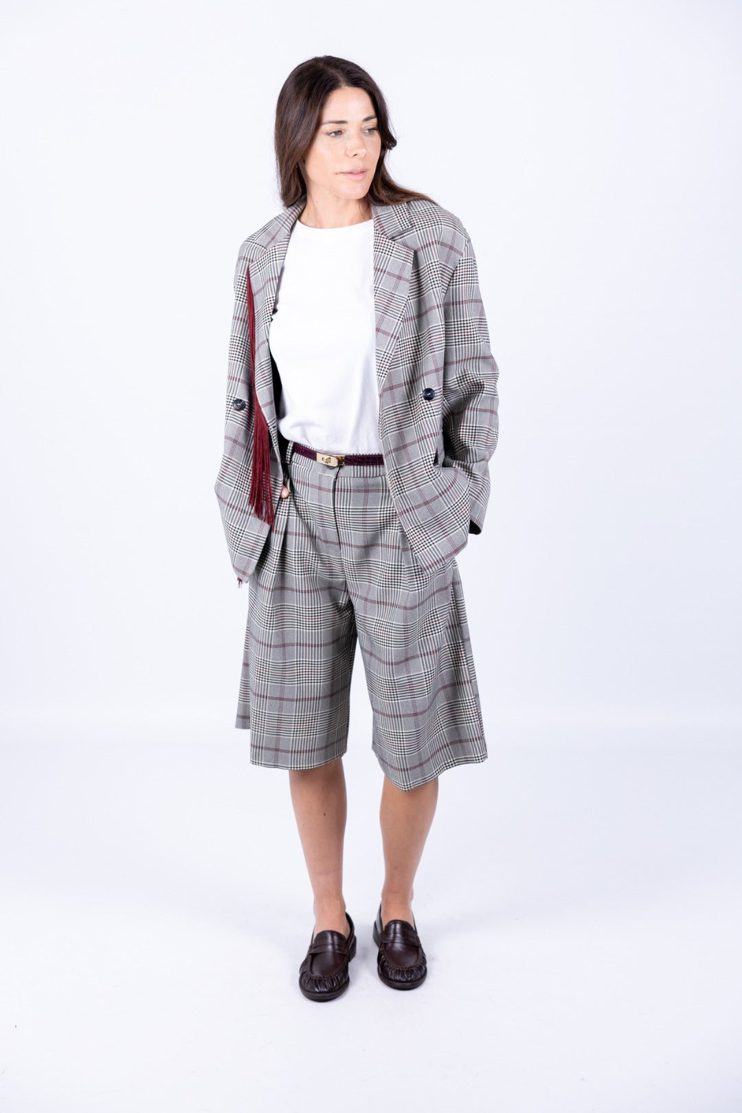 Tensione in - Pantalone grigio