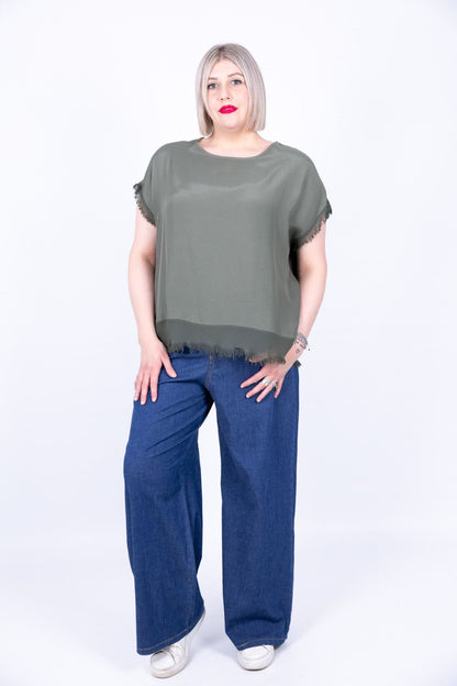 Dejavu - Blusa frange