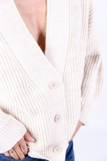 Susy Mix - Cardigan tre bottoni