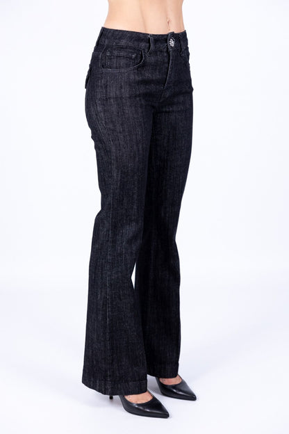 Susy Mix - Jeans con bottone gioiello