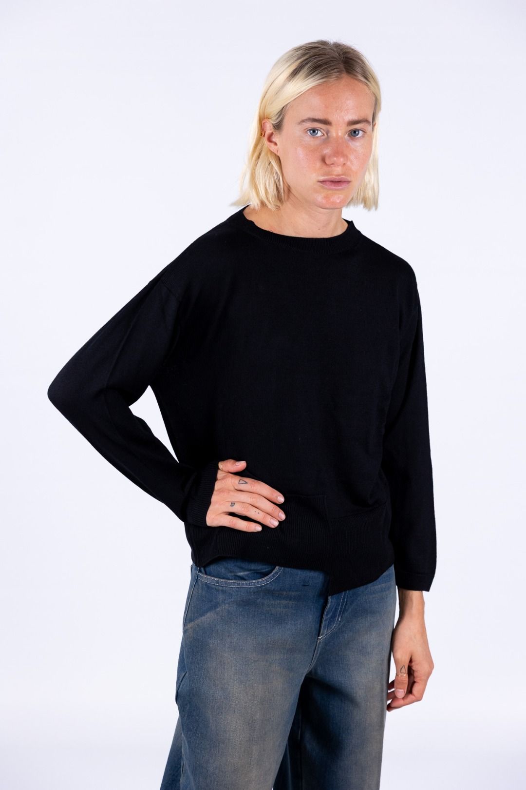 Bottega Artigiana - Maglia scatola collo giro