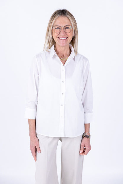 Ragno - Camicia poplin manica 3/4