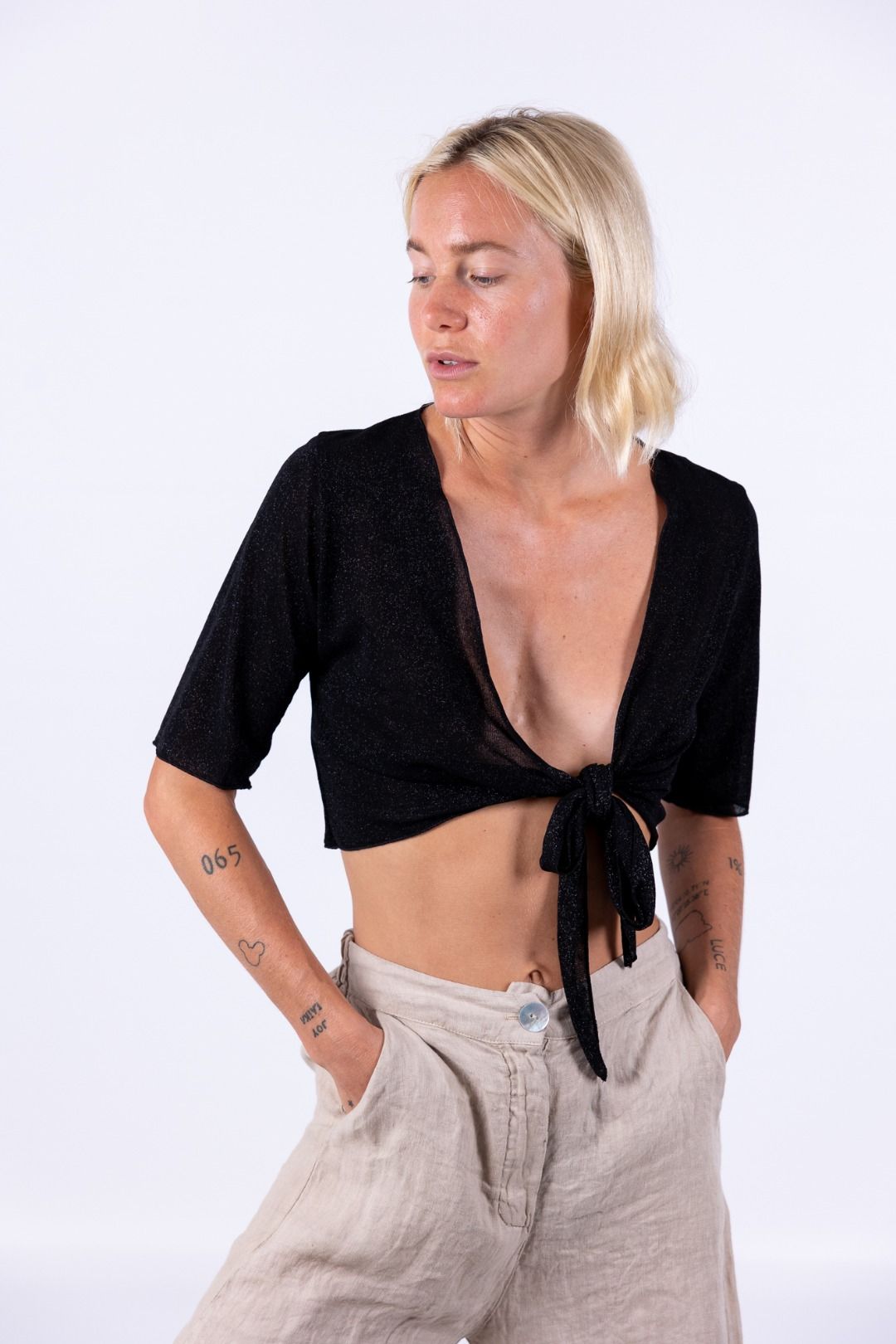 Susy Mix - Coprispalla lurex