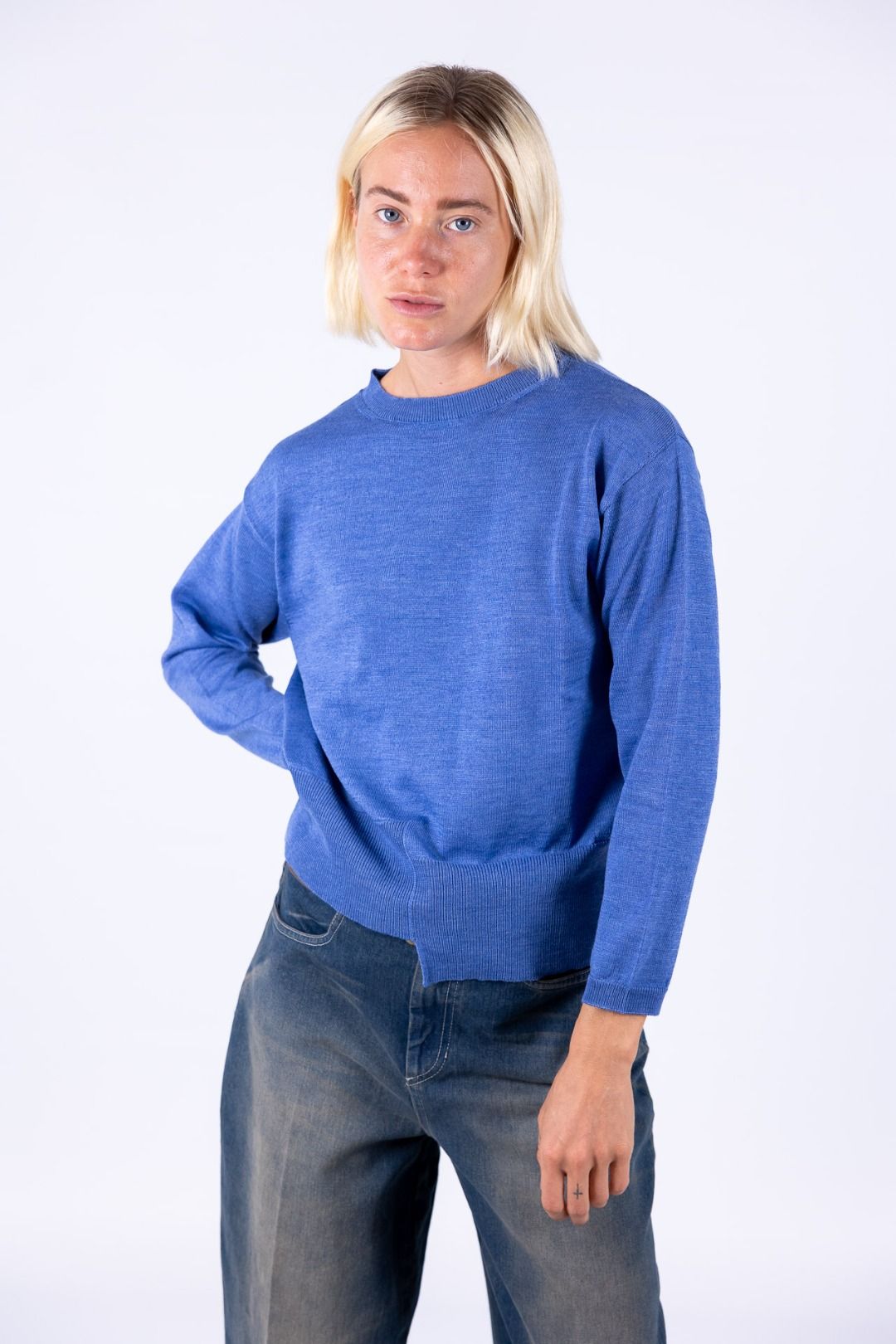 Bottega Artigiana - Maglia scatola collo giro