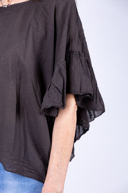 Novepuntouno - Camicina con voulant