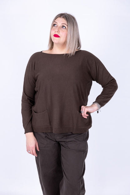 Susy Star - Maglia barca con tasche