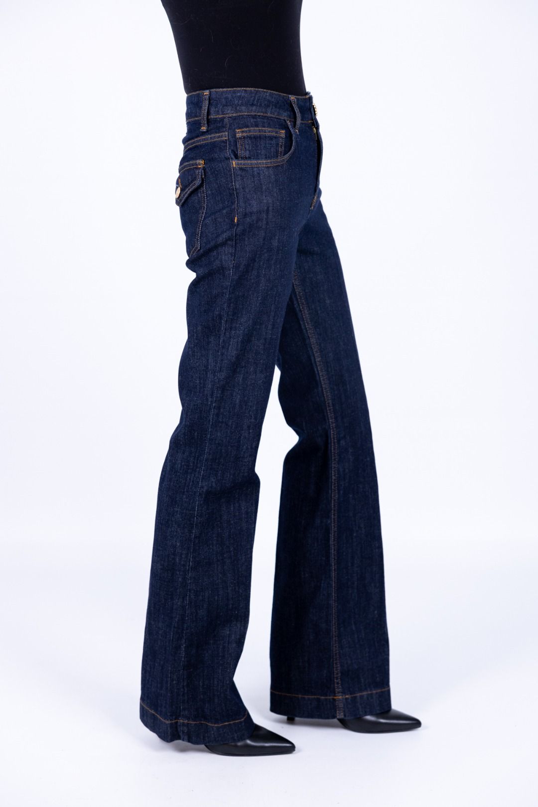 Susy Mix - Jeans con bottone gioiello