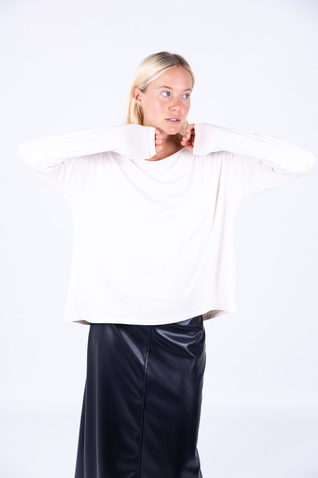 Susy Mix - Maglia kimono manica lunga