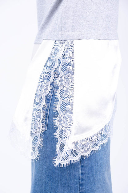 Le Streghe - T-shirt in pizzo