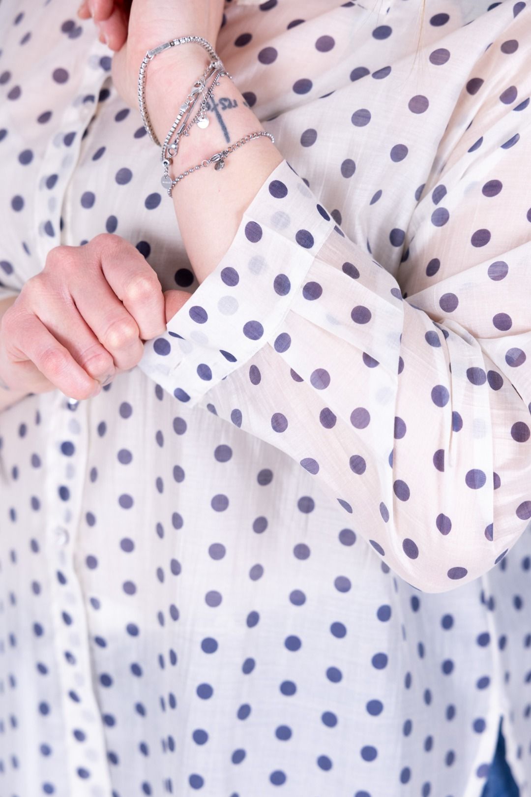 Dejavu - Camicia Pois uomo