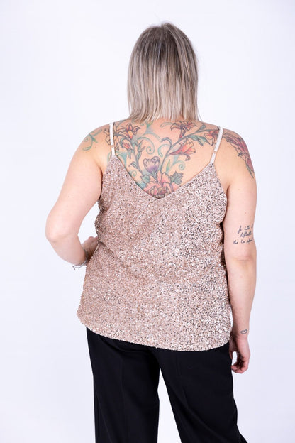 Susy Star - Top pailettes