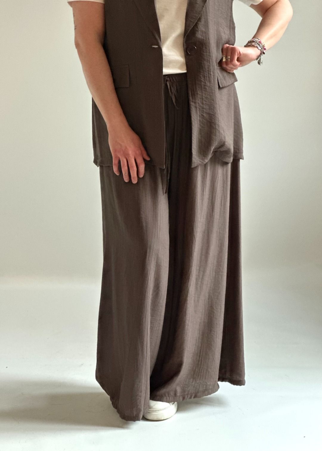 Susy Star - Completo gilet con pantalone