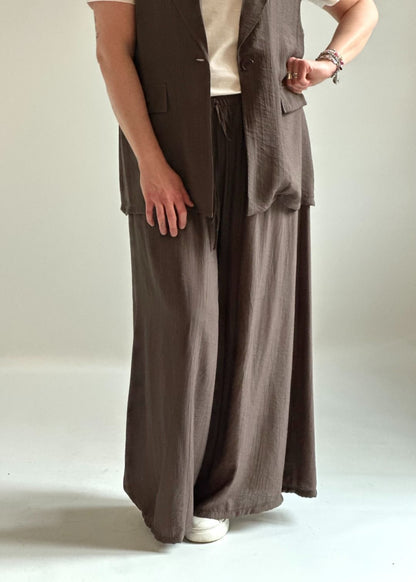 Susy Star - Completo gilet con pantalone