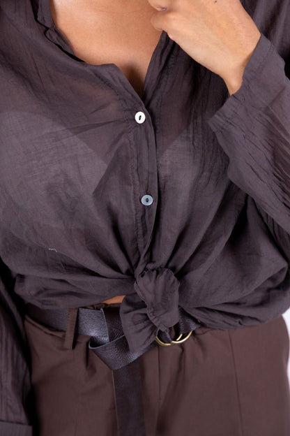 Novepuntouno - Camicia mussola