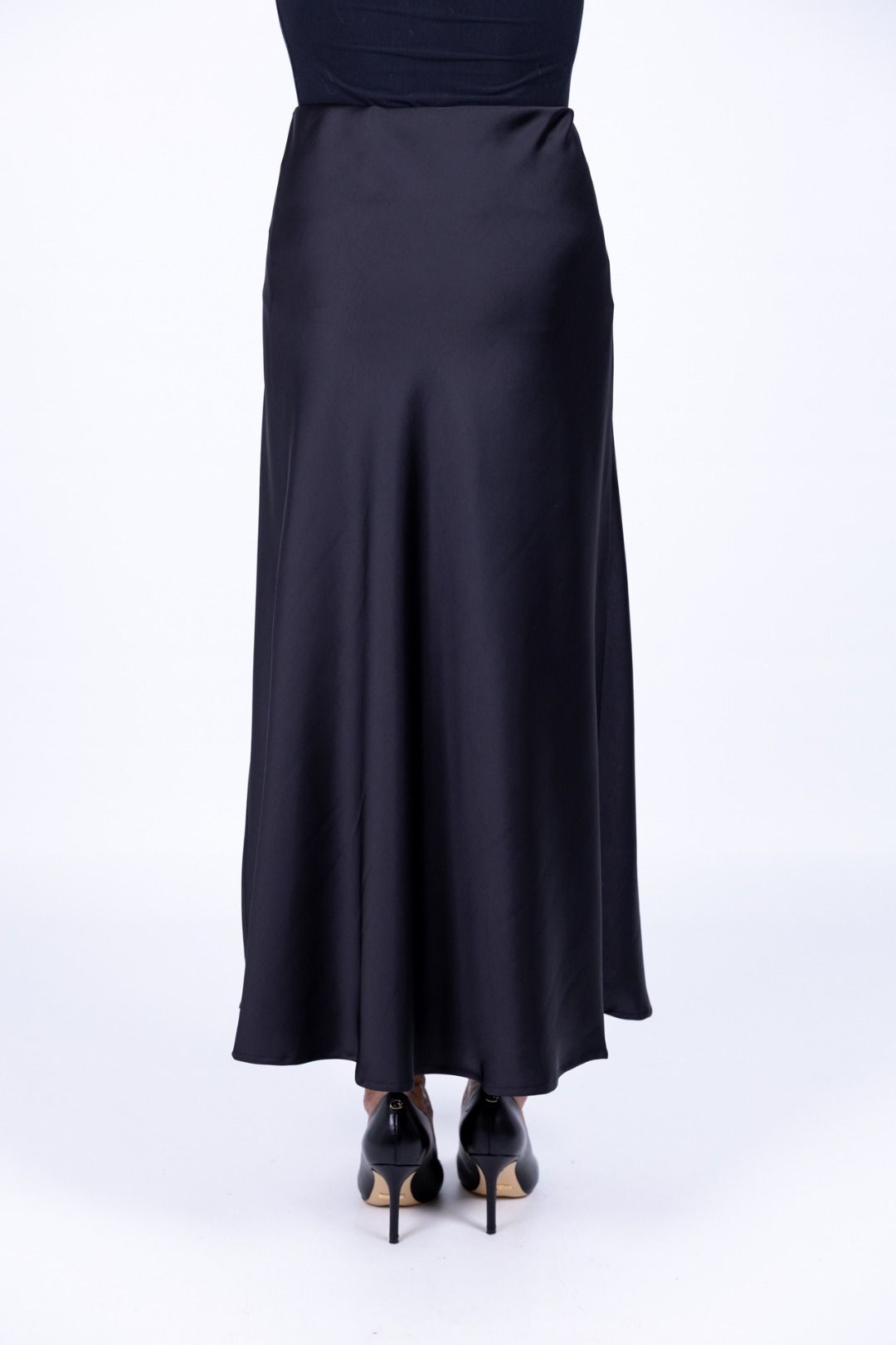 Tensione In - Gonna satin con spacco