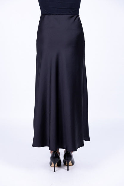 Tensione In - Gonna satin con spacco