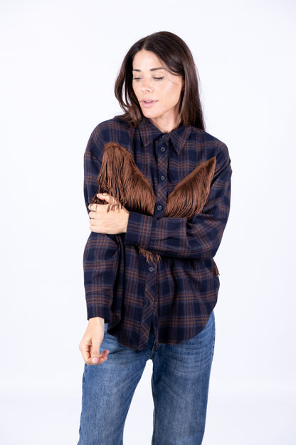 Tensione In - Camicia con frange