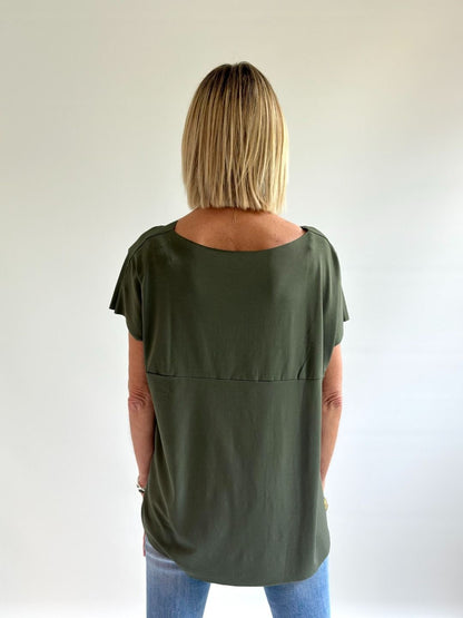 Susy Mix - T-shirt Kimono manica corta