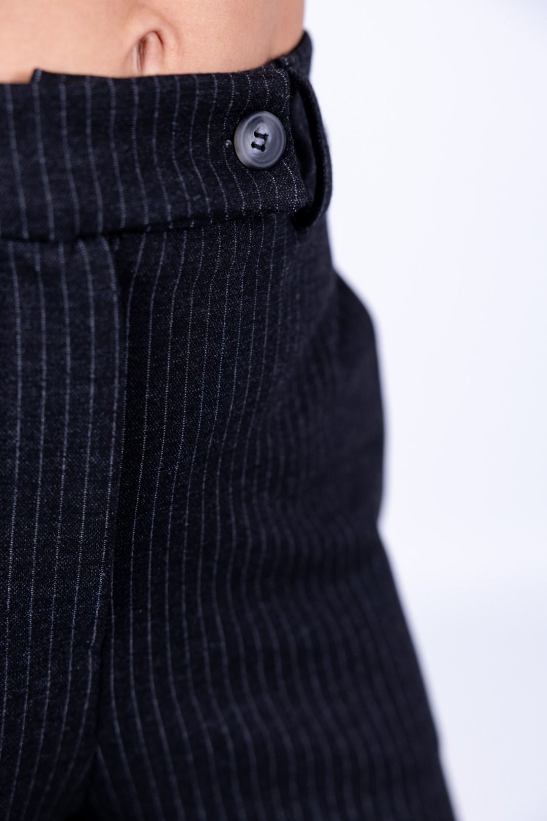 Tensione in - Pantalone palazzo gessato