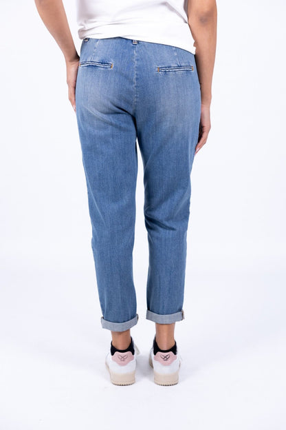 Susy Mix - Jeans c/molla e cintura