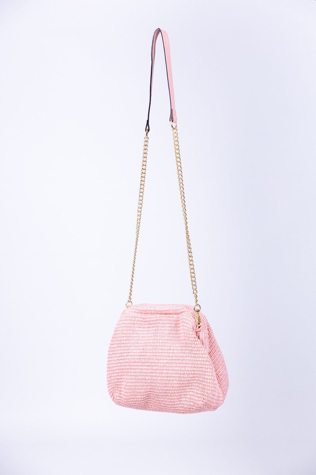 Gulp - Borsa in raffia con chiusura magnetica