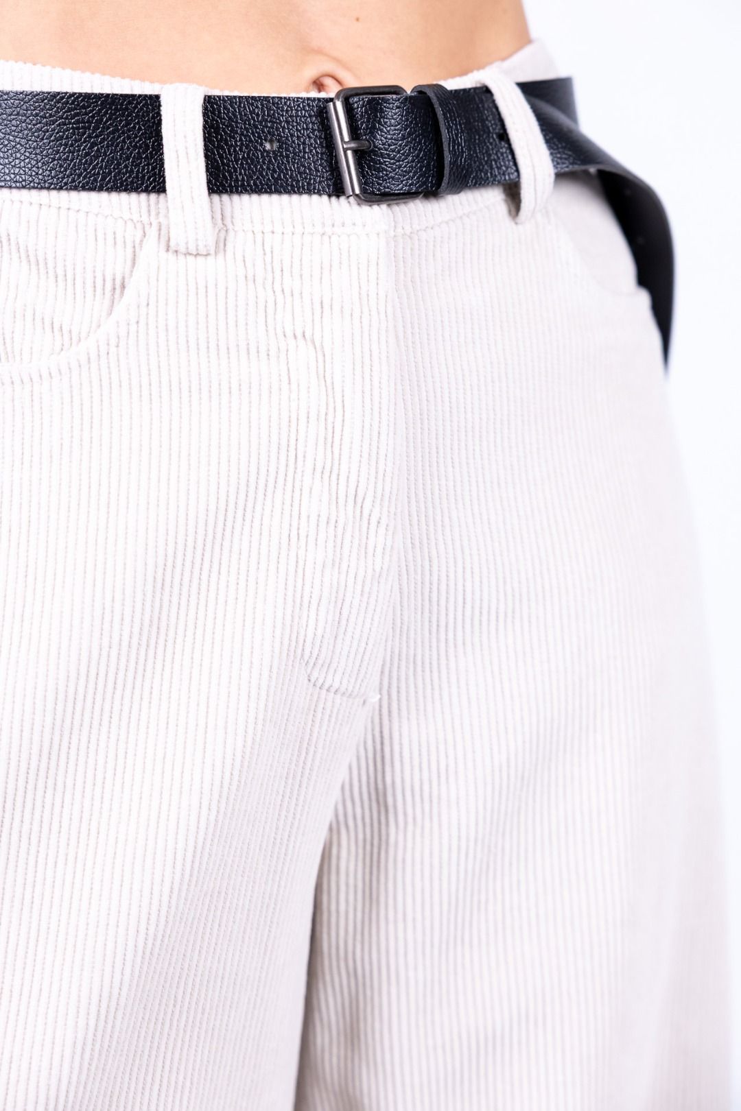 Le Streghe - Pantalone ampio in velluto