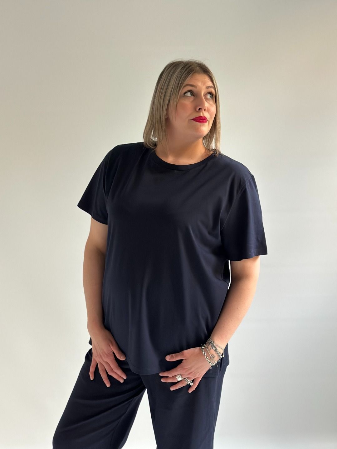 Susy Star - T-shirt basica m/c