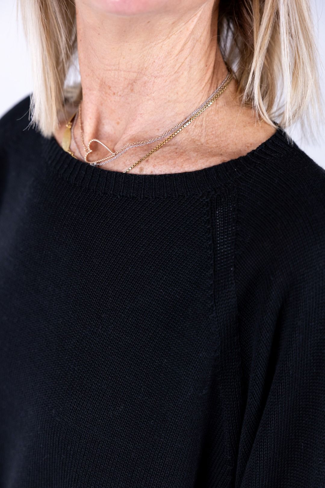 Susy Mix - Maglia barchetta raglan