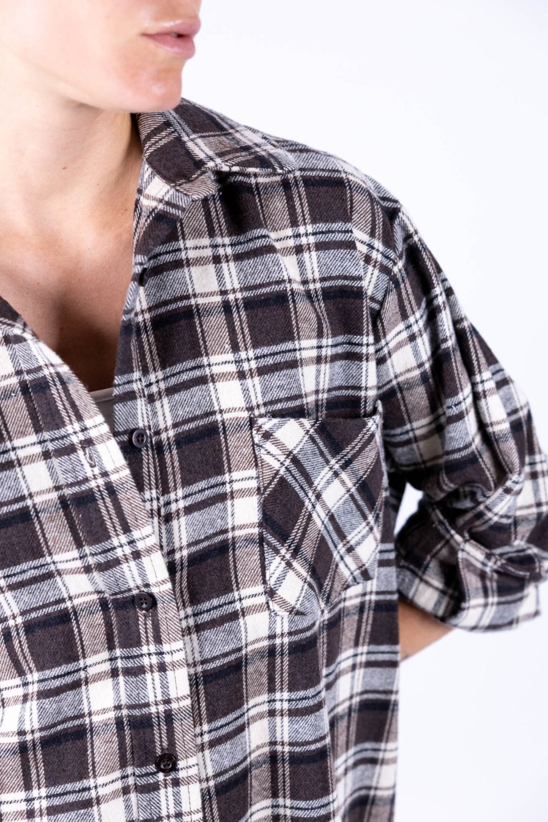 Susy Mix - Camicione quadro