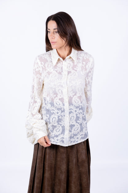 HaveOne - Camicia pizzo