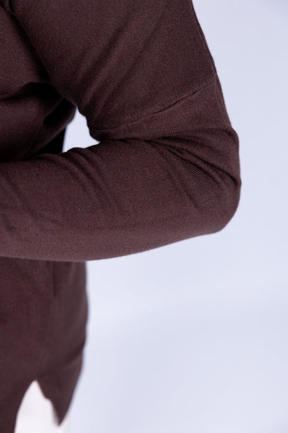 Dejavù - Maglia scollo a V con spacchetti