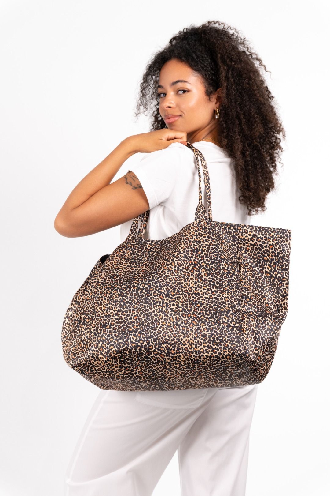 Fez - Shopper maculata reversibile