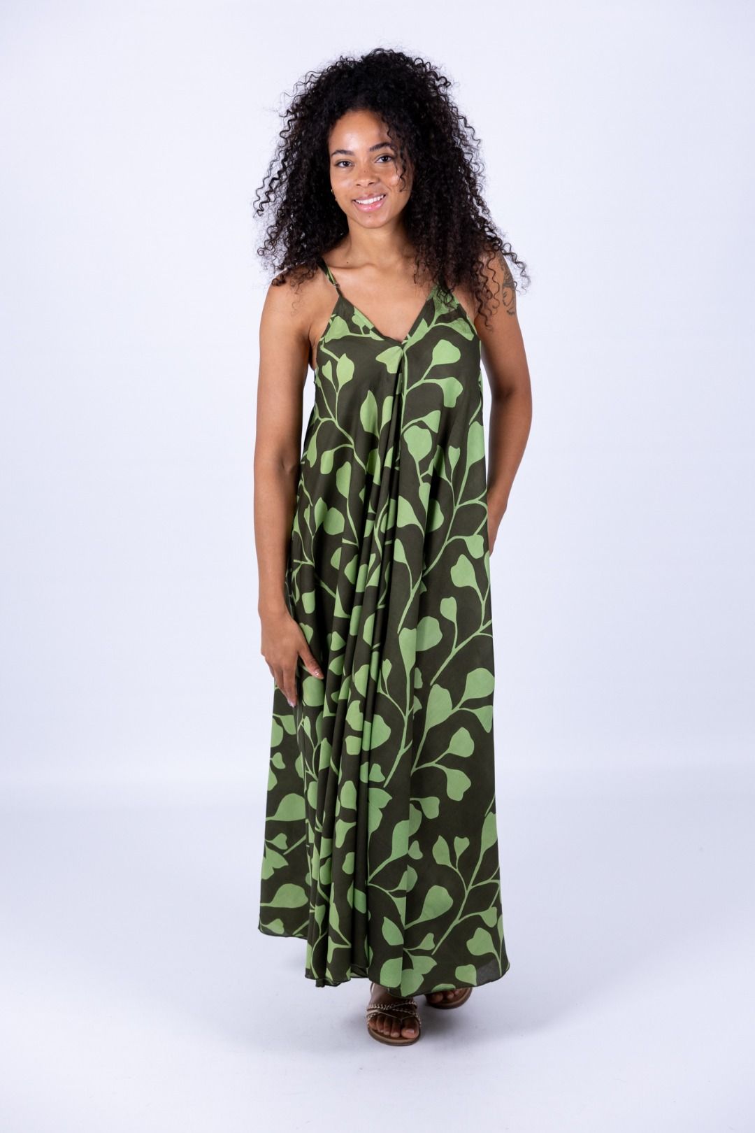 Steph - Abito foulard fantasia