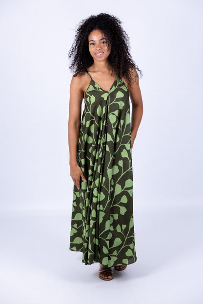 Steph - Abito foulard fantasia