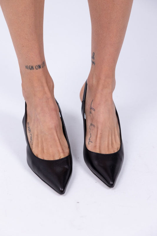 Ovyè - Scarpa slimback con tacco