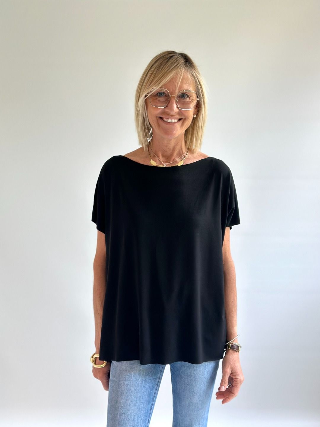 Susy Mix - T-shirt Kimono manica corta