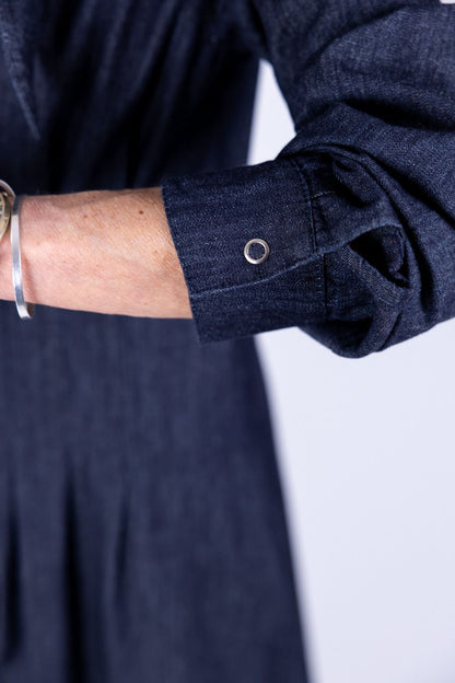 Le Streghe - Abito chemisier con fiocco