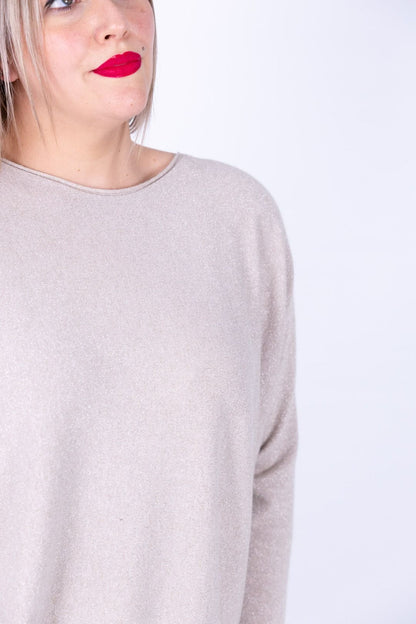 Susy Star - Maglia barca con lurex