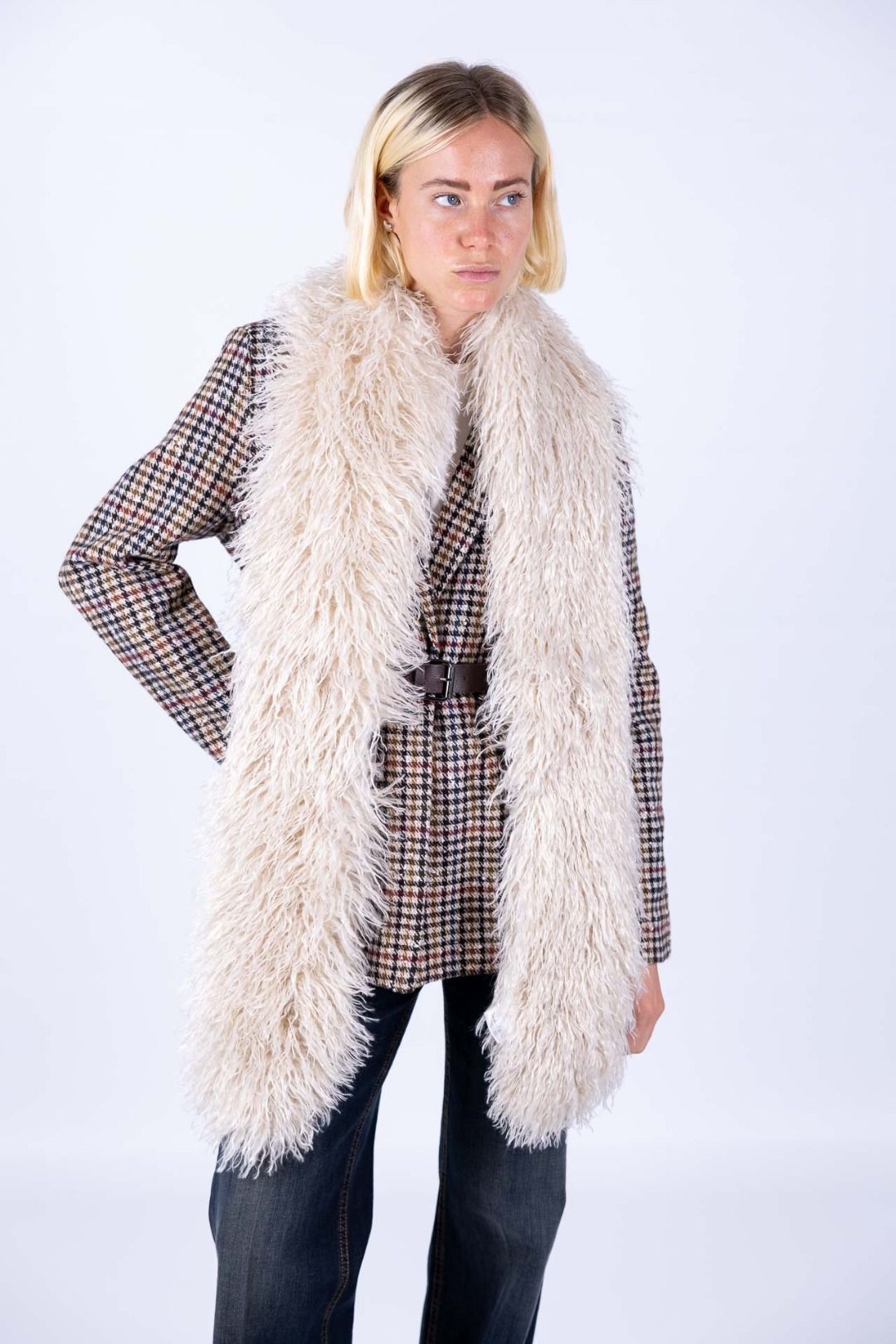 Susy Mix - Sciarpa pelliccia