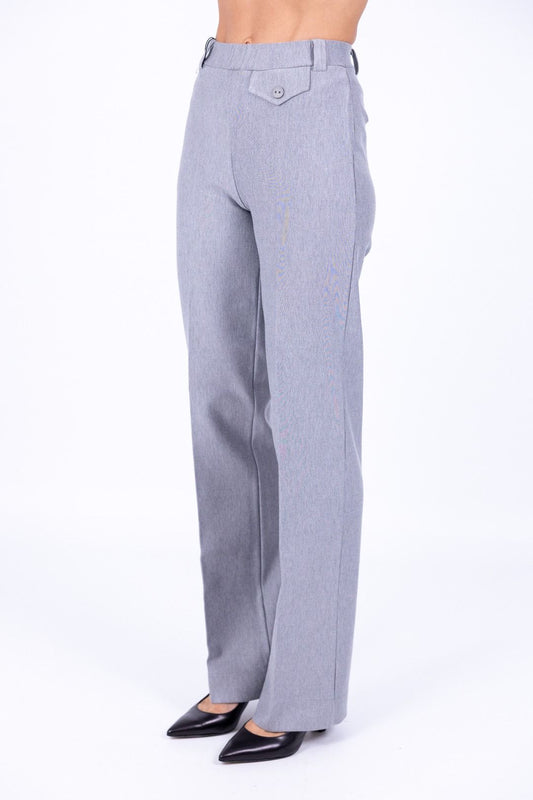 Ragno - Pantalone palazzo con tasche